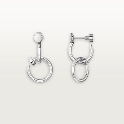 [Amore Jewelry]JUSTE NO DIAMOND DOUBLE EARRINGS