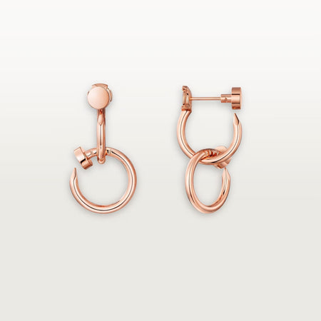 [Amore Jewelry]JUSTE NO DIAMOND DOUBLE EARRINGS