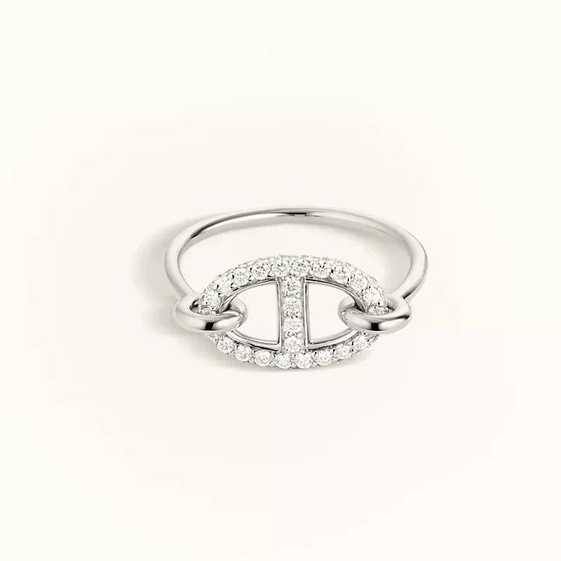 [Amore Jewelry]RONDE SMALL SILVER DIAMOND RING