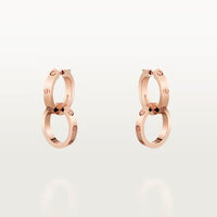 [Amore Jewelry]LOVE 3.3MM DANGLE EARRINGS