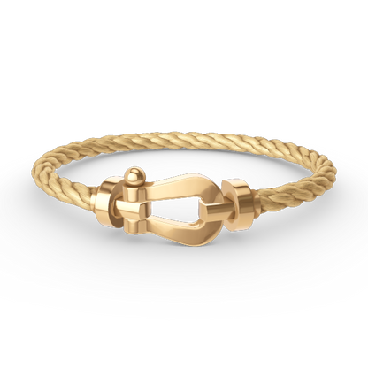 [Amore Jewelry]FORCE LARGE HORSESHOE NO DIAMOND BRACELET GOLD