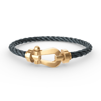 [Amore Jewelry]FORCE LARGE HORSESHOE NO DIAMOND BRACELET GOLD