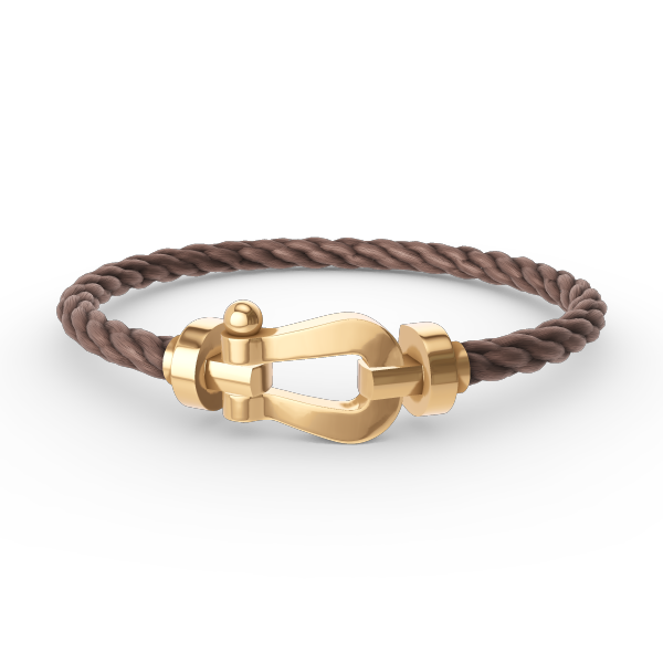 [Amore Jewelry]FORCE LARGE HORSESHOE NO DIAMOND BRACELET GOLD