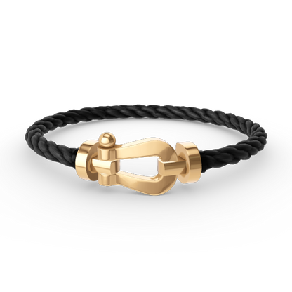 [Amore Jewelry]FORCE LARGE HORSESHOE NO DIAMOND BRACELET GOLD
