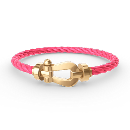 [Amore Jewelry]FORCE LARGE HORSESHOE NO DIAMOND BRACELET GOLD