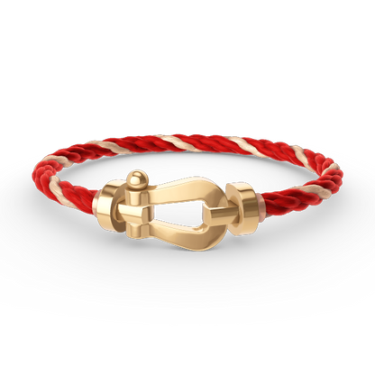 [Amore Jewelry]FORCE LARGE HORSESHOE NO DIAMOND BRACELET GOLD