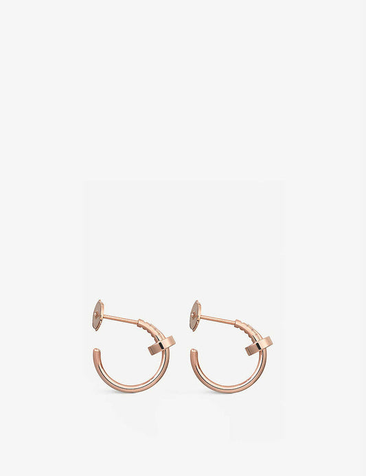 [Amore Jewelry]JUSTE EARRINGS PINK GOLD