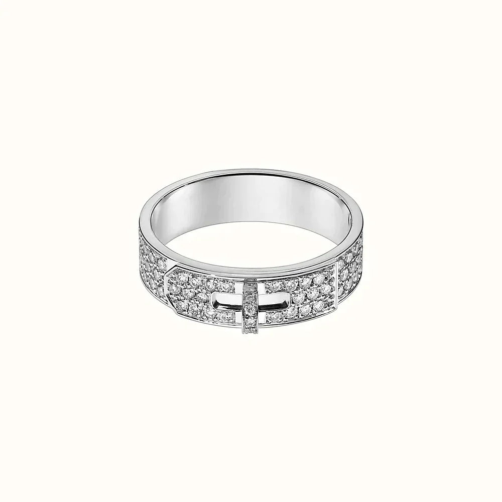 [Amore Jewelry]KELLY SILVER DIAMOND RING