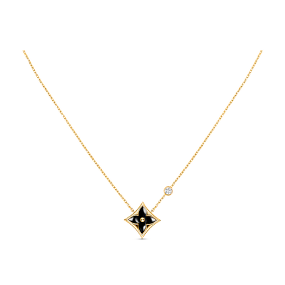 [Amore Jewelry]STAR BLACK MOP NECKLACE