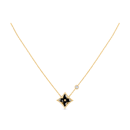 [Amore Jewelry]STAR BLACK MOP NECKLACE