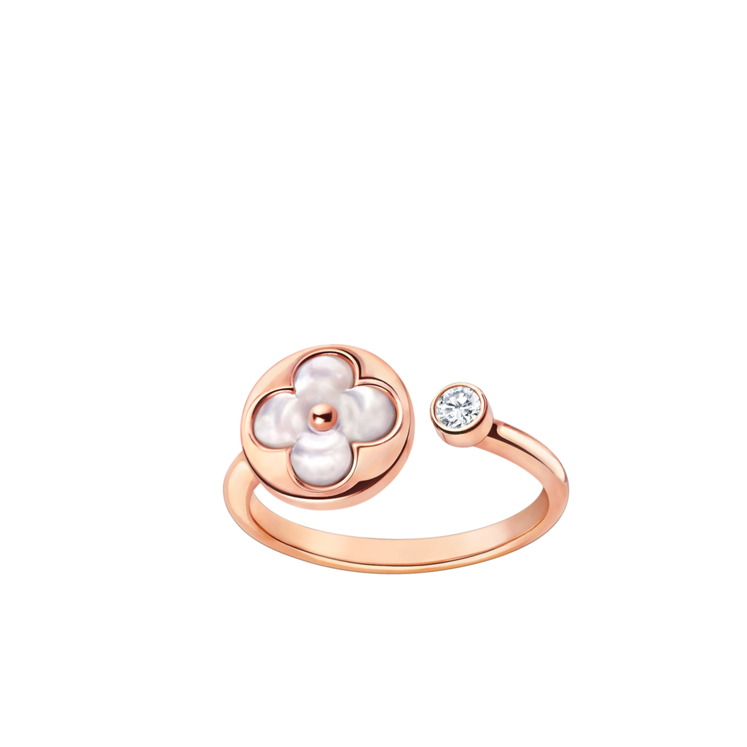 [Amore Jewelry]SUN 1 DIAMOND PINK MOP RING