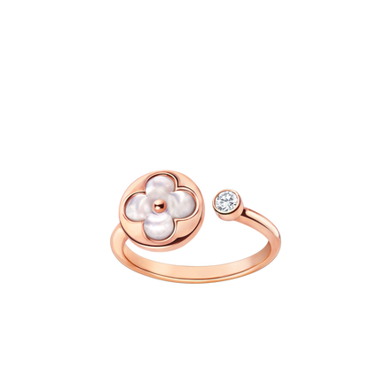 [Amore Jewelry]SUN 1 DIAMOND PINK MOP RING