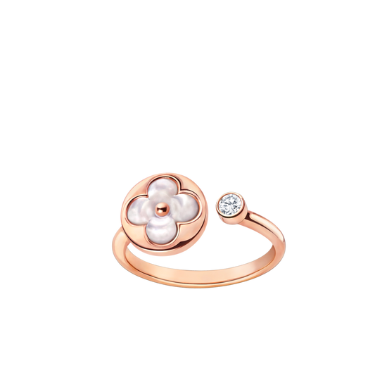 [Amore Jewelry]SUN 1 DIAMOND PINK MOP RING