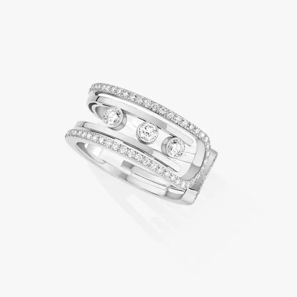 [Amore Jewelry]Move 10th Diamond Ring in Gold