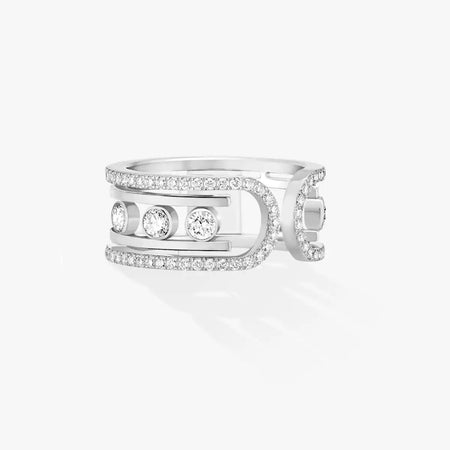 [Amore Jewelry]Move 10th Diamond Ring in Gold