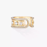 [Amore Jewelry]Move 10th Diamond Ring in Gold