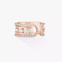 [Amore Jewelry]Move 10th Diamond Ring in Gold