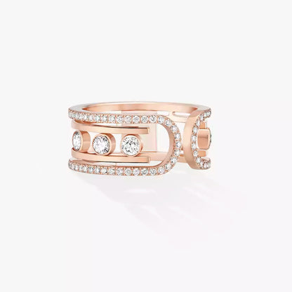 [Amore Jewelry]Move 10th Diamond Ring in Gold