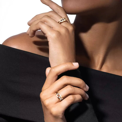 [Amore Jewelry] MoveGold Diamond Ring