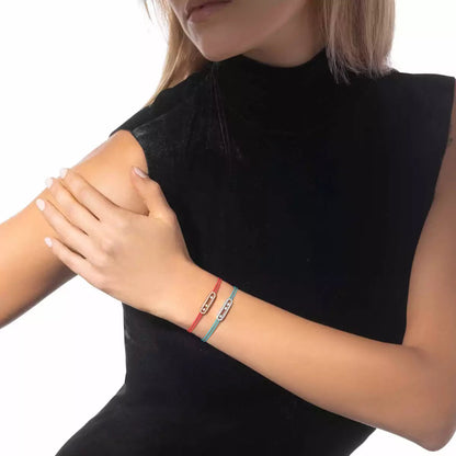 [Amore Jewelry]Messika Care(s) pink cord pavé bracelet