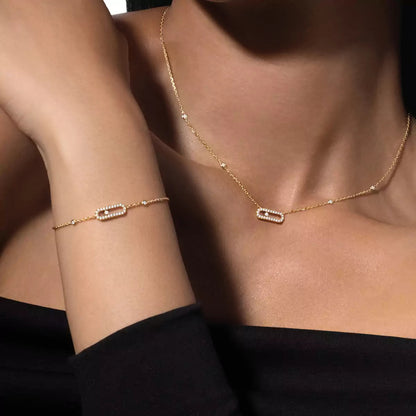 [Amore Jewelry]Move Uno Necklace