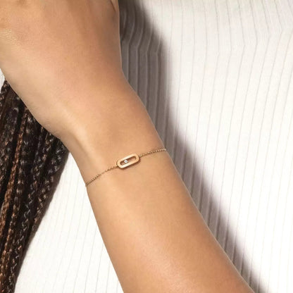 [Amore Jewelry]Move Uno Diamond Bracelet