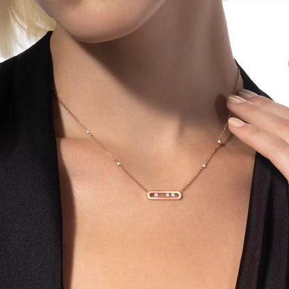 [Amore Jewelry]Baby Move Necklace
