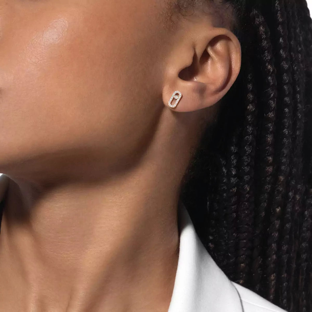 [Amore Jewelry Jewelry]Move Uno Diamva3ond Earrings