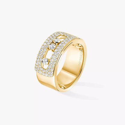 [Amore Jewelry] Move Noa Diamond Pave_ Ring