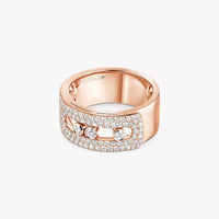 [Amore Jewelry] Move Noa Diamond Pave_ Ring