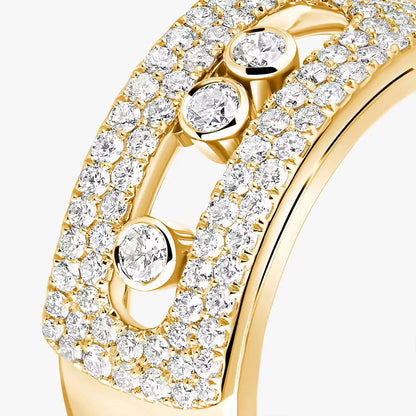 [Amore Jewelry] Move Noa Diamond Pave_ Ring