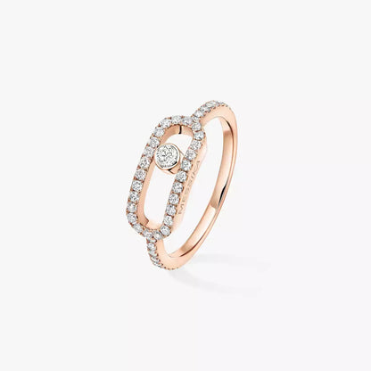 [Amore Jewelry]Move Uno Diamond Ring in Gold
