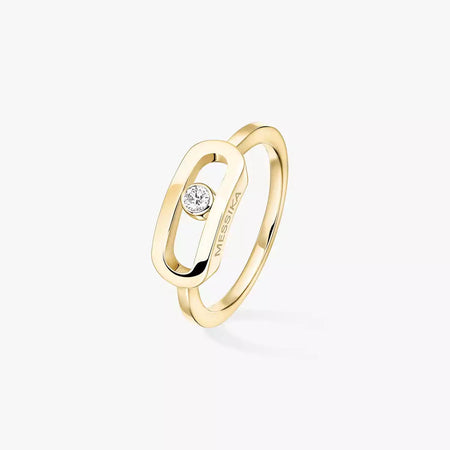 [Amore Jewelry]Move Uno Diamond Ring in Gold