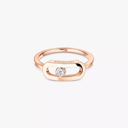 [Amore Jewelry]Move Uno Diamond Ring in Gold