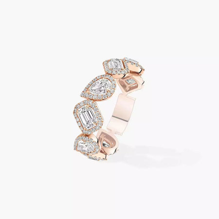 [Amore Jewelry] Diamond Wedding Ring My Twin