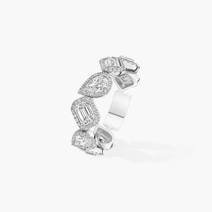 [Amore Jewelry] Diamond Wedding Ring My Twin