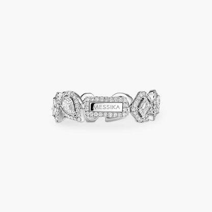 [Amore Jewelry] Diamond Wedding Ring My Twin