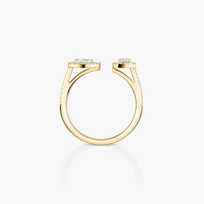 [Amore Jewelry]My Twin Toi Gold Diamond Ring