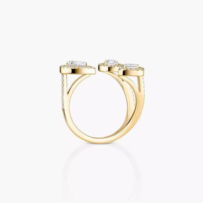 [Amore Jewelry]  Diamond Ring 0,25ct My Twin Trilogy