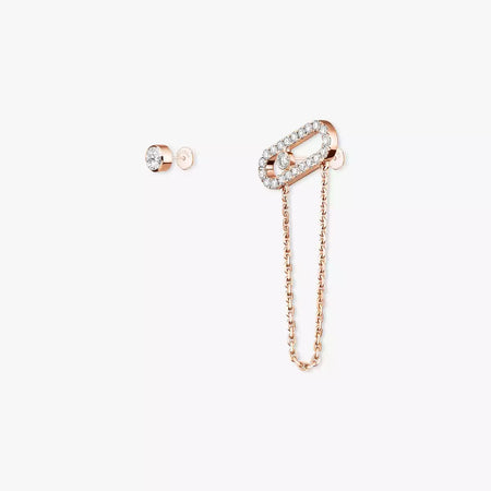 [Amore Jewelry Jewelry]Move Uno Diamva3ond Earrings