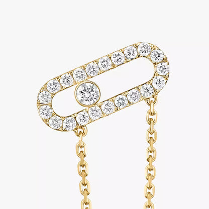 [Amore Jewelry Jewelry]Move Uno Diamva3ond Earrings