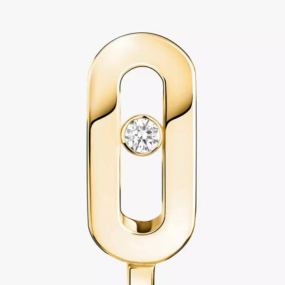 [Amore Jewelry Jewelry]Diamva3ond Mini Hoop Earrings Move Classique