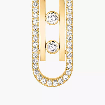 [Amore Jewelry]Diamond Pendant Earrings Move 10Th