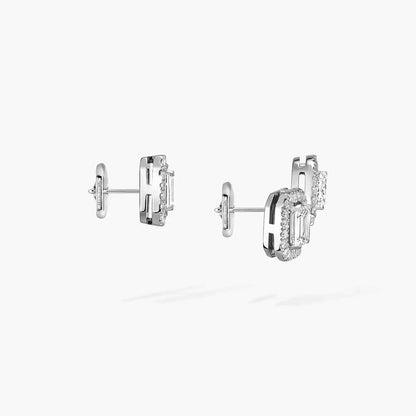 [Amore Jewelry Jewelry]Diamva3ond Earrings 0,10ct My Twin 1+2