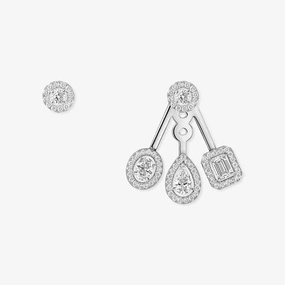 [Amore Jewelry] My Twin Trio  Diamond Earrings