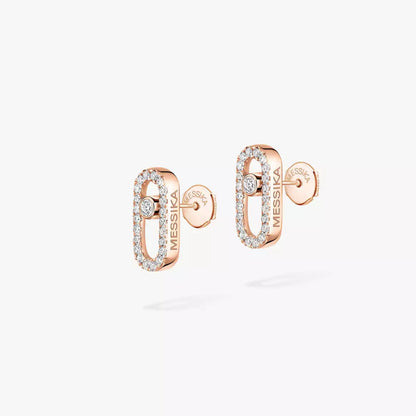 [Amore Jewelry Jewelry]Move Uno Diamva3ond Earrings