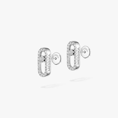 [Amore Jewelry Jewelry]Move Uno Diamva3ond Earrings
