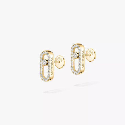 [Amore Jewelry Jewelry]Move Uno Diamva3ond Earrings