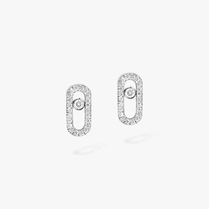 [Amore Jewelry Jewelry]Move Uno Diamva3ond Earrings