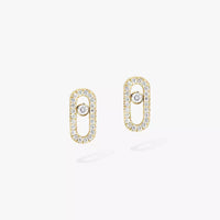 [Amore Jewelry Jewelry]Move Uno Diamva3ond Earrings